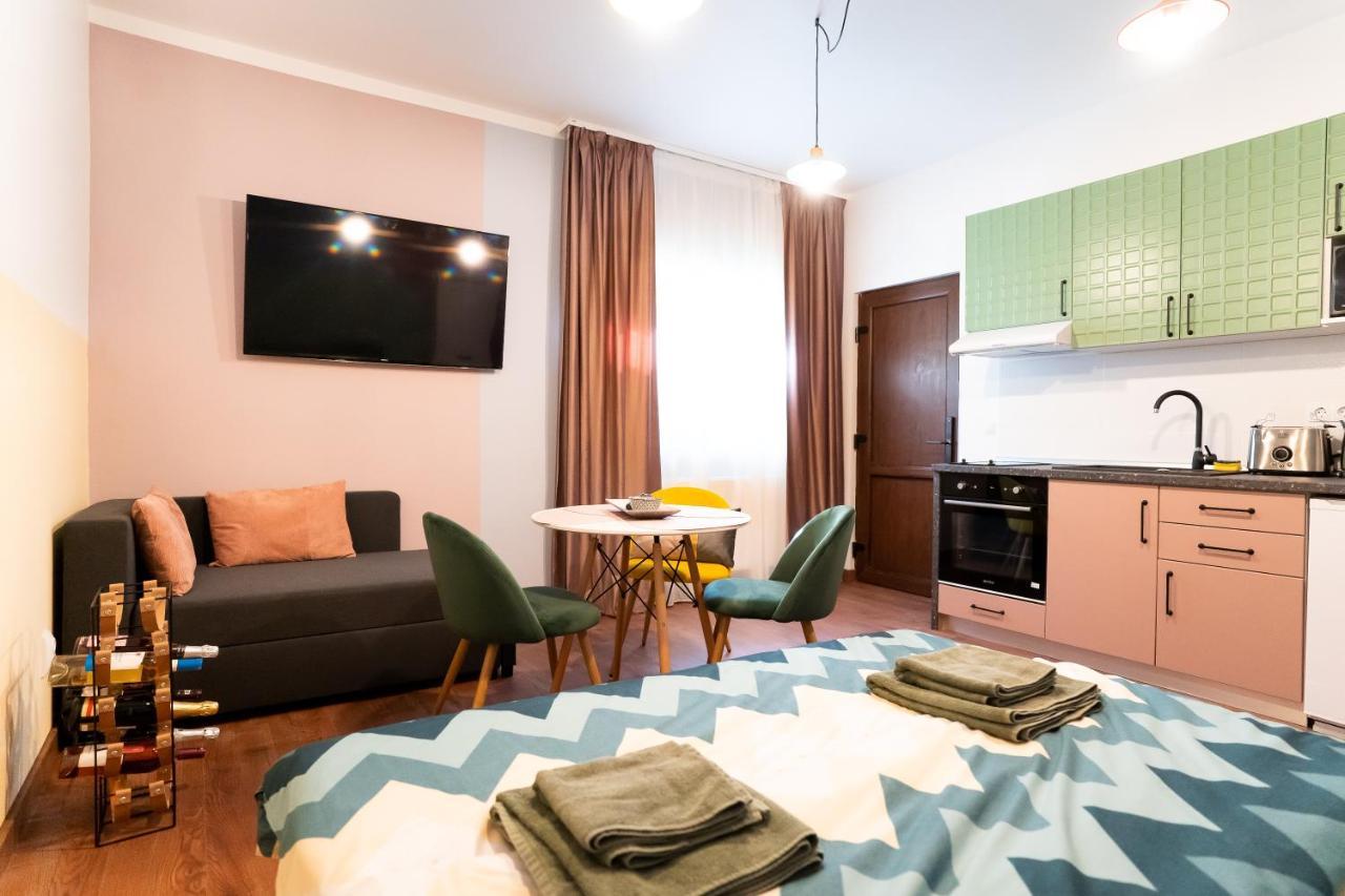 Galeria Grafit Apartments Sibiu Eksteriør bilde